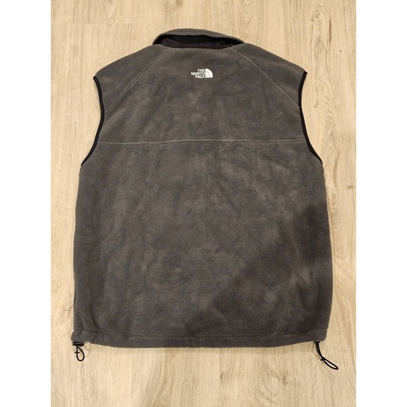 The North Face Mens Size XL Gray Fleece Vest Full Zip Polyester - Picture 12 of 12